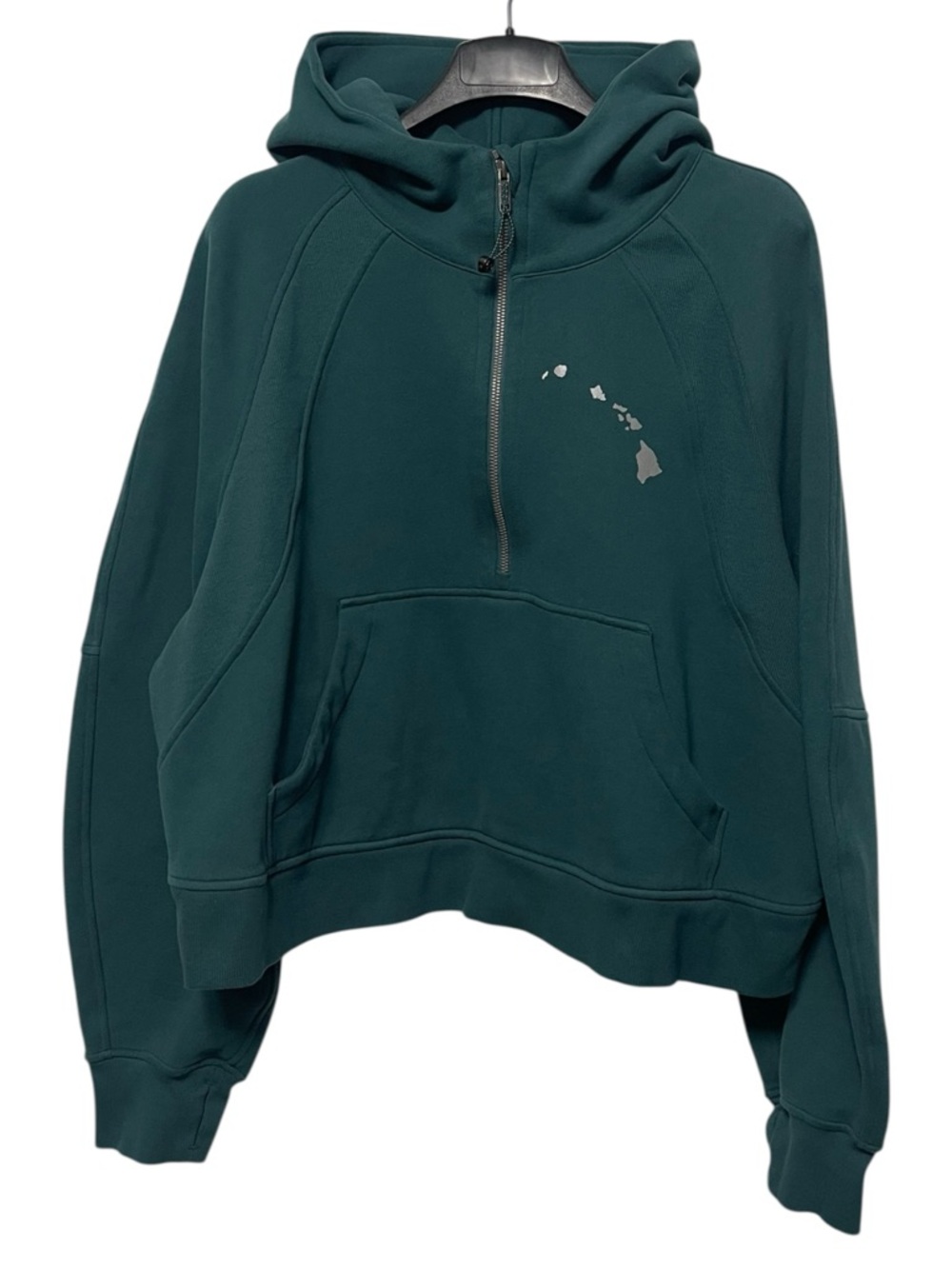EUC LULULEMON Hawaii Aloha Scuba Oversized Half-Zip Hoodie XL/XXL